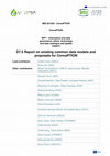 Research paper thumbnail of Report on existing common data models and proposals for ConcePTION (D7.5)