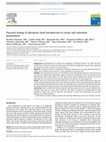 Research paper thumbnail of Parental timing of allergenic food introduction in urban and suburban populations