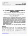 Research paper thumbnail of Phytochemical Characterization and Radical Scavenging Activity of Aqueous Extracts of Medicinal Plants from Portugal