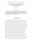 Research paper thumbnail of The Individuality of Opportunity Recognition: A Critical Review and Extension