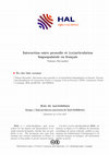 Research paper thumbnail of Interaction entre prosodie et (co)articulation en français