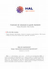 Research paper thumbnail of Contraste de voisement en parole chuchotée