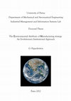 Research paper thumbnail of Industrial Management and Information Systems Lab Doctoral Thesis The Environmental Attribute of Manufacturing Strategy: An Evolutionary Institutional Approach