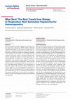 Research paper thumbnail of What Next? The Next Transit from Biology to Diagnostics: Next Generation Sequencing for Immunogenetics