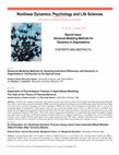 Research paper thumbnail of An Estimation of a Nonlinear Dynamic Process Using Latent Class Extended Mixed Models: Affect Profiles After Terrorist Attacks