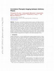 Research paper thumbnail of Correlation plenoptic imaging between arbitrary planes