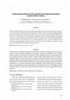 Research paper thumbnail of Kesetaraan Gender Untuk Perempuan Korban Kekerasan Dalam Rumah Tangga