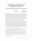 Research paper thumbnail of Una propuesta de trabajos prácticos de laboratorio que favorece el aprendizaje de conceptos