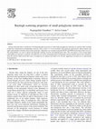 Research paper thumbnail of Rayleigh scattering properties of small polyglycine molecules