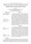 Research paper thumbnail of Phân khúc nhà ở chung cư cho người thu nhập thấp tại Việt Nam