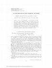 Research paper thumbnail of On the behavior of the algebraic transfer