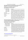 Research paper thumbnail of TÍNH CHẤT HẤP THỤ SÓNG ĐIỆN TỪ TRONG VÙNG TẦN SỐ VI BA CỦA VẬT LIỆU TỔ HỢP NỀN ĐIỆN MÔI La1,5Sr0,5NiO4/CoFe2O4