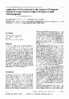 Research paper thumbnail of Application of 13-Cyclodextrin for the Analysis of Estrogenic Steroids in Human Urine by High-Performance Liquid Chromatography