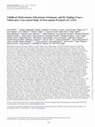 Research paper thumbnail of Childhood Maltreatment, Educational Attainment, and IQ: Findings From a Multicentric Case-control Study of First-episode Psychosis (EU-GEI)