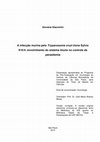 Research paper thumbnail of A infecção murina pelo Trypanosoma cruzi clone Sylvio X10/4: envolvimento do sistema imune no controle da parasitemia