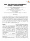 Research paper thumbnail of Dielectric barrier discharge plasma microbubble reactor for pretreatment of lignocellulosic biomass