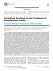 Research paper thumbnail of Intravitreal Sirolimus for the Treatment of Noninfectious Uveitis: Evolution through Preclinical and Clinical Studies