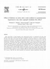 Research paper thumbnail of Effect of diabetes on aortic nitric oxide synthesis in spontaneously hypertensive rats; does captopril modulate this effect?