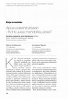 Research paper thumbnail of Apua urakehitykseen - Kohti uusia mahdollisuuksia?