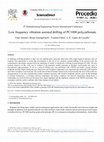 Research paper thumbnail of Low frequency vibration assisted drilling of PC1000 polycarbonate