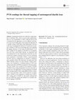 Research paper thumbnail of PVD coatings for thread tapping of austempered ductile iron