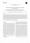 Research paper thumbnail of Experimental studies on the flow characteristics in an oscillating water column device