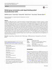 Research paper thumbnail of Methyl group reorientation under ligand binding probed by pseudocontact shifts