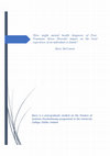 Research paper thumbnail of 'How might a mental health diagnosis of Post-Traumatic Stress Disorder impact on the lived experience of an individual or family