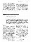 Research paper thumbnail of Acid-Base Interactions in Polymer Adsorption