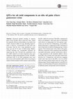 Research paper thumbnail of QTLs for oil yield components in an elite oil palm (Elaeis guineensis) cross