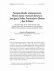 Research paper thumbnail of Paratopía del exilio jesuita americano: Historia natural y narración literaria en Juan Ignacio Molina, Francisco Javier Clavijero