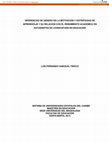 Research paper thumbnail of Diferencias de género en la motivación y estrategias de aprendizaje y su relación con el rendimiento académico en estudiantes de licenciatura en educación