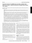 Research paper thumbnail of Long-term outcome of modified maze procedure combined with mitral valve surgery: Analysis of outcomes according to type of mitral valve surgery