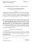 Research paper thumbnail of EuQoS approach for resource allocation in Ethernet networks