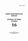 Research paper thumbnail of İzmir Araştırmaları Dergisi 16. Sayı