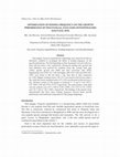 Research paper thumbnail of Optimization of feeding frequency on the growth performance of thai pangas, Pangasius hypophthalmus (Sauvage, 1878)