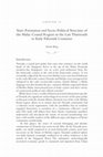 Research paper thumbnail of Socio-political Structure, Membership and Mobility in the Pre-Modern Malay World: The Case of Singapore in the 14th Century