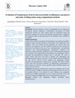 Research paper thumbnail of Evaluation of Sesquiterpenes from Ferula assa-foetida on inflamatory parameters and study of biding modes using computational methods