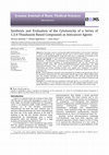 Research paper thumbnail of Synthesis and Evaluation of the Cytotoxicity of a Series of 1,3,4-Thiadiazole Based Compounds as Anticancer Agents