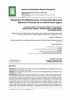 Research paper thumbnail of Determine the Effectiveness of Anacardic Acid and Stannous Fluoride as an Anti-erosive Agent