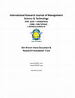 Research paper thumbnail of Factor structure of Unrealistic optimism Dr. Lokesh Gupta Research Associate (RA), DIPR, DRDO, Delhi