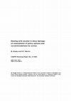 Research paper thumbnail of Dealing with alcohol in Alice Springs: an assessment of policy options and recommendations for action