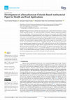 Research paper thumbnail of Development of a Benzalkonium Chloride Based Antibacterial Paper for Health and Food Applications