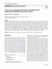 Research paper thumbnail of Current status, topographical constraints, and implementation strategy of municipal solid waste in India: a review