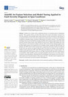 Research paper thumbnail of AutoML for Feature Selection and Model Tuning Applied to Fault Severity Diagnosis in Spur Gearboxes