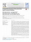 Research paper thumbnail of A sequential assessment of the preservation injury in porcine intestines