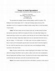 Research paper thumbnail of Nature in Isaiah Spreadsheet description