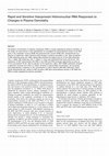 Research paper thumbnail of Rapid and Sensitive Vasopressin Heteronuclear RNA Responses to Changes in Plasma Osmolality