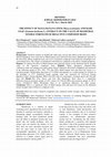 Research paper thumbnail of THE EFFECT OF MAULI BANANA STEM (Musa acuminata) AND BASIL LEAF (Ocimum basilicum L.) EXTRACT ON THE VALUE OF DIAMETRAL TENSILE STRENGTH OF BIOACTIVE COMPOSITE RESIN