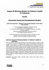 Research paper thumbnail of Impact Of Working Mother To Children’s Health In Indonesia